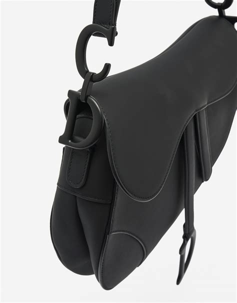 matte dior saddle bag